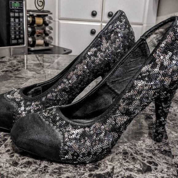 Pastry sequin pumps - Picture 2 of 3